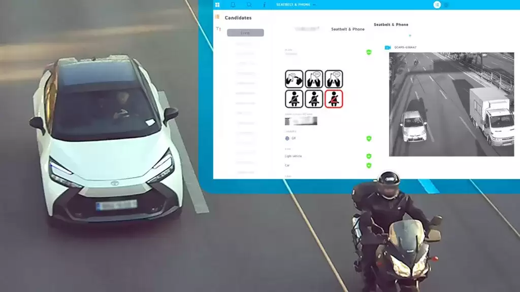 ϣ������ AI ����ͷץ�Ľ�ͨΥ�£�һ����λ���쿪��ǧ�ŷ���