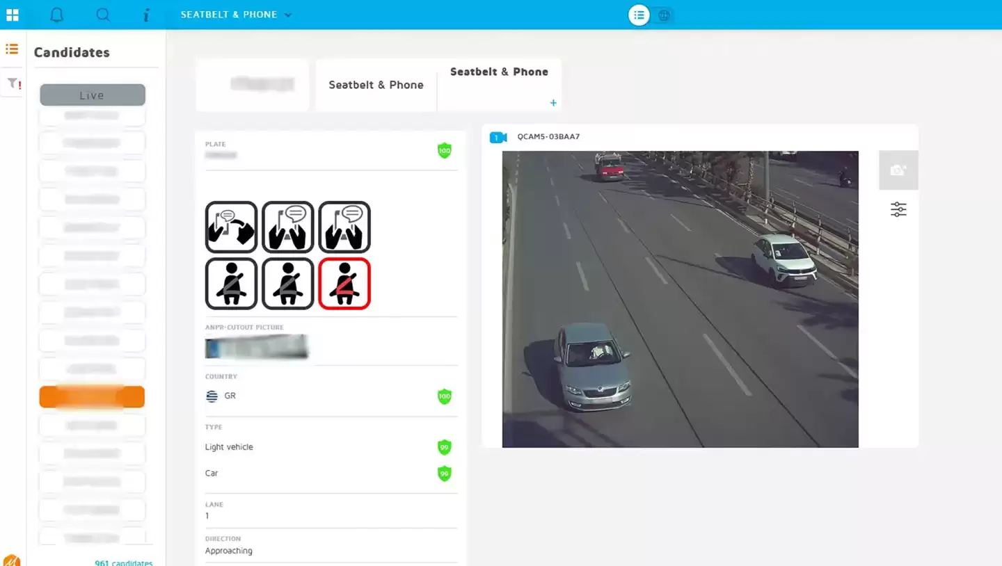 ϣ������ AI ����ͷץ�Ľ�ͨΥ�£�һ����λ���쿪��ǧ�ŷ���