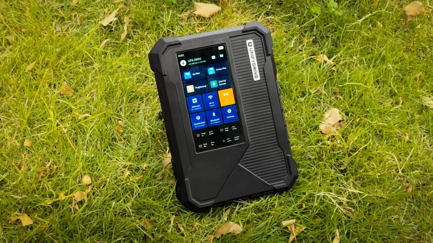 ���� UPS ��أ�UnifyDrive �Ƴ���ȫ���׿� AI �ƶ� NAS��UP6