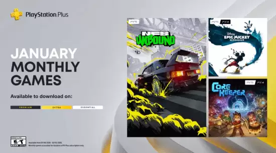 PS Plus 2026��1���������������Ϸ����