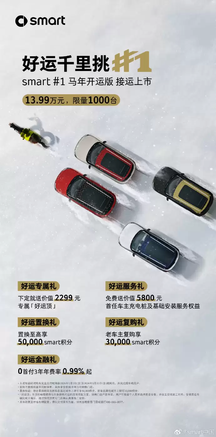 smart ����#1 ���꿪�˰����У��Ŀ�ר���������� 13.99 ��Ԫ