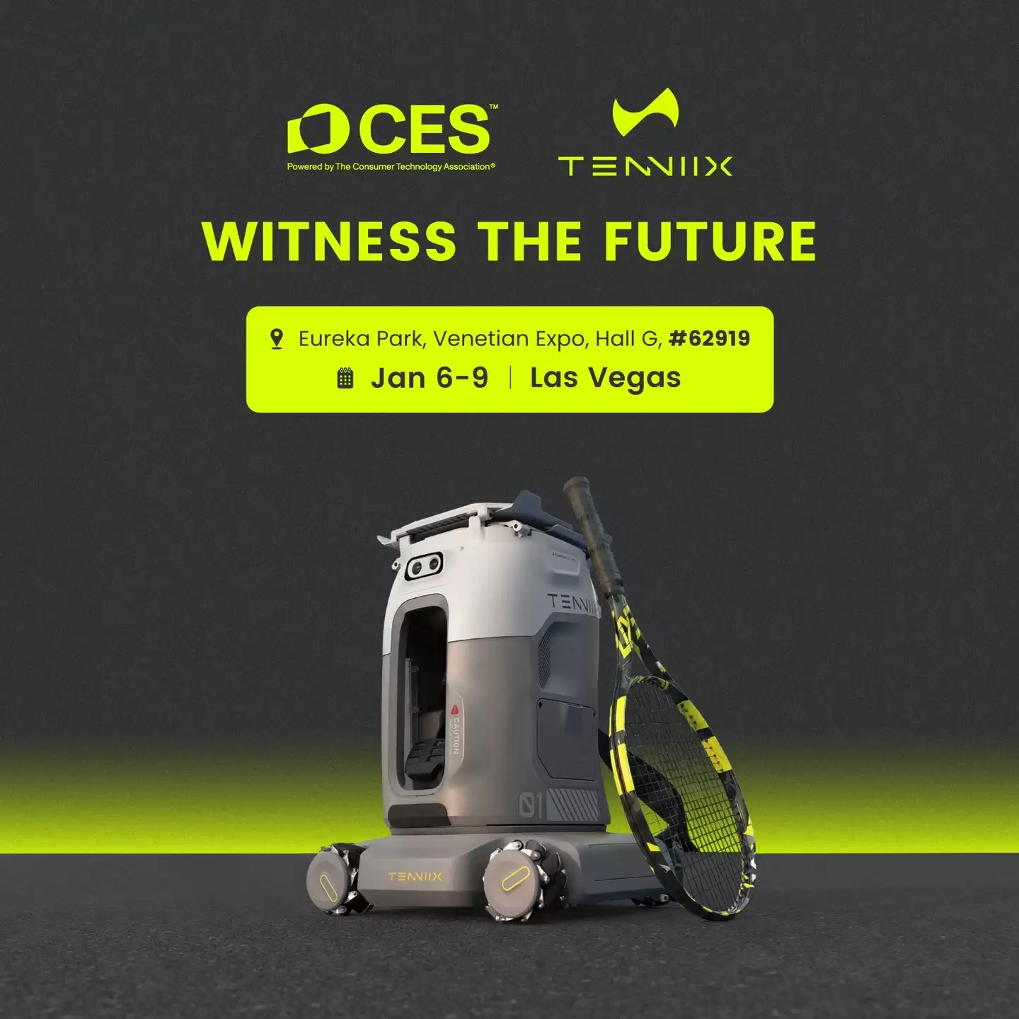 ȫ���׿��Ӿ� AI ��������� Tenniix ���� CES 2026��֧����������������Ӧѵ����699 ��Ԫ��