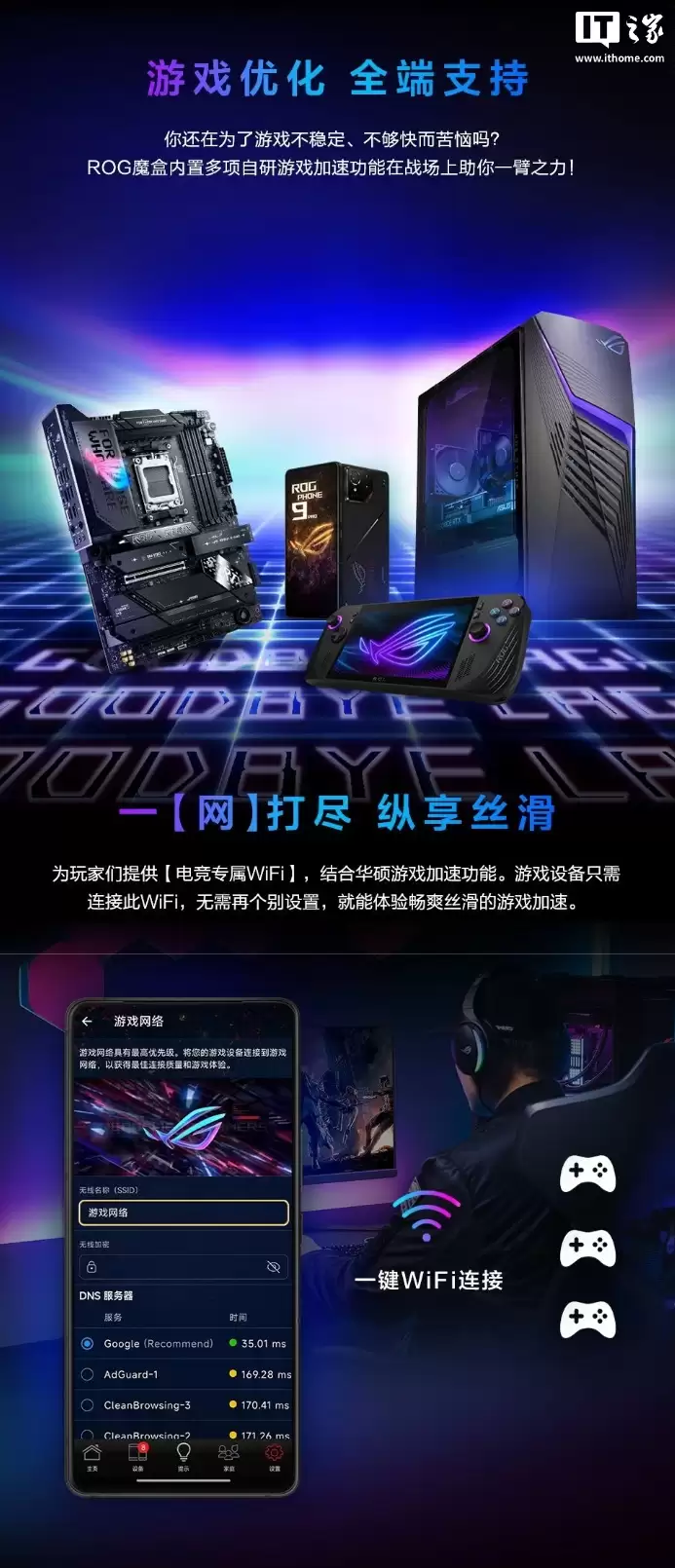 ��˶ ROG ħ�� X ˫Ƶ AI �羺·���������������� WAN �ڡ�Wi-Fi 7���׷��� 1999 Ԫ