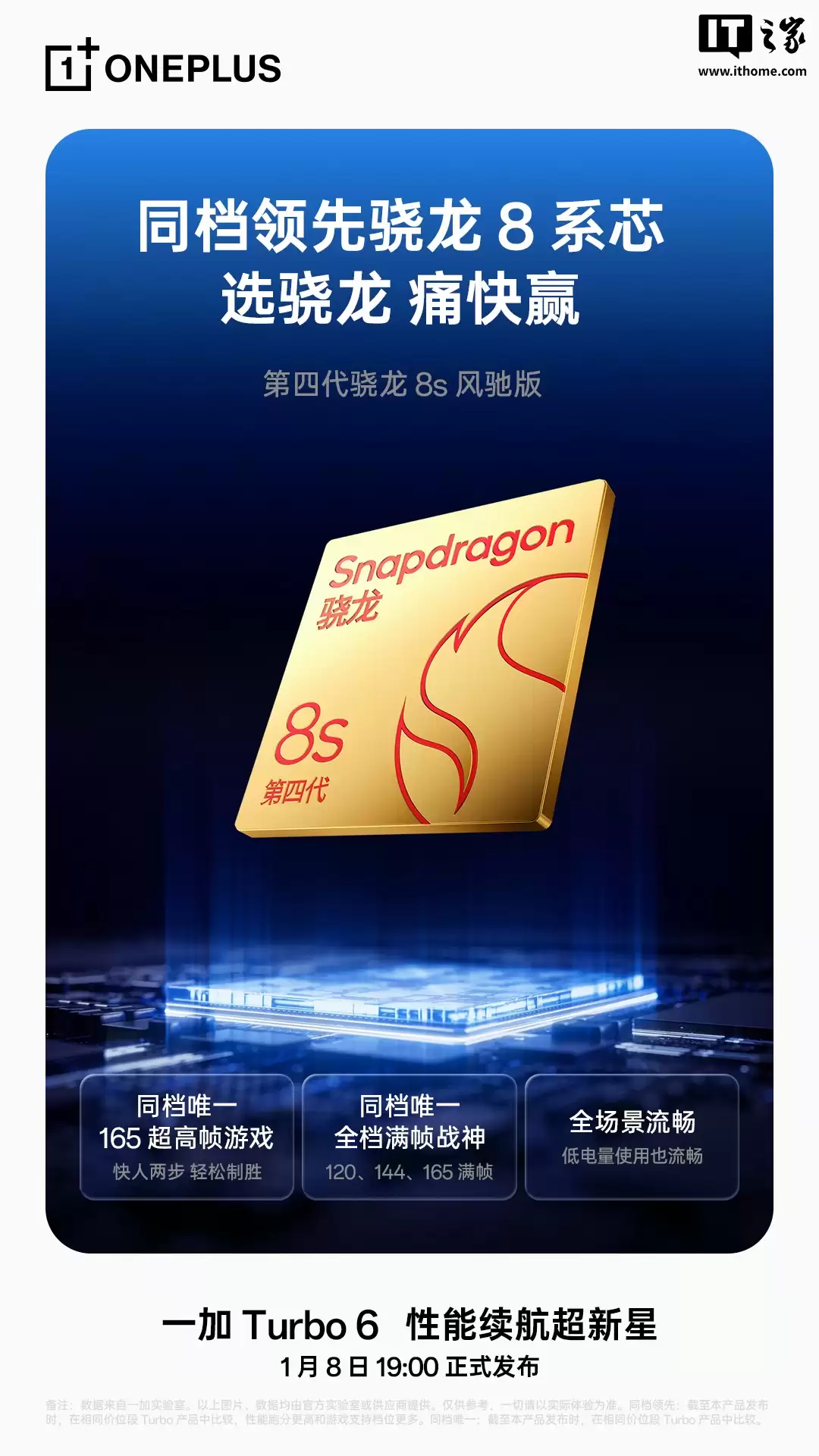 һ�� Turbo 6 �ֻ����ص��Ĵ����� 8s ��۰棬��ͬ��Ψһ������ 165 ����֡��Ϸ