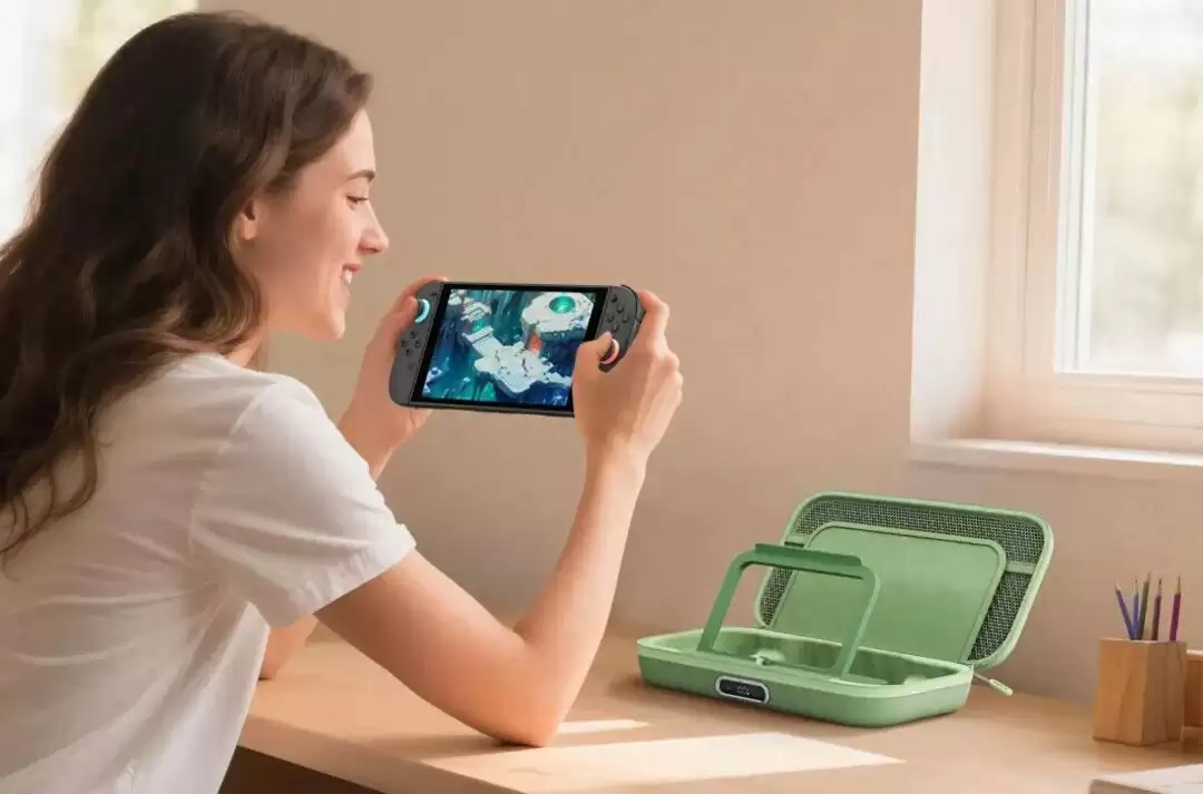 ��������Switch 2ר�ó�籣���У�֧�ֿ����ʵʱ������ʾ