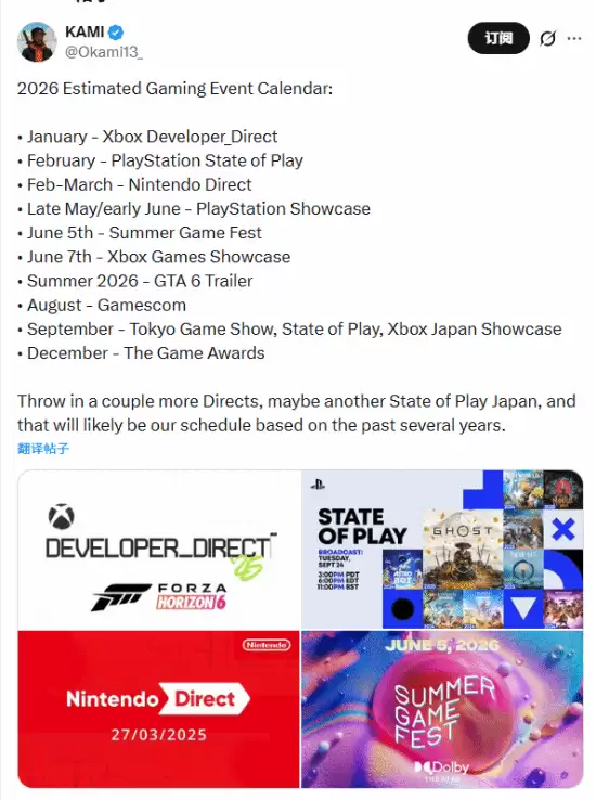 2026ȫ����Ϸ���¼�ǰհ��GTA6Ԥ�桢����չ��Ӱ��ȫ�����