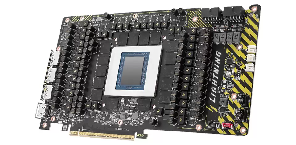 ȫ���� 1300 �ţ�΢����ǿ�Կ� RTX 5090 Lightning Z �ǳ���40 �� VRM ����