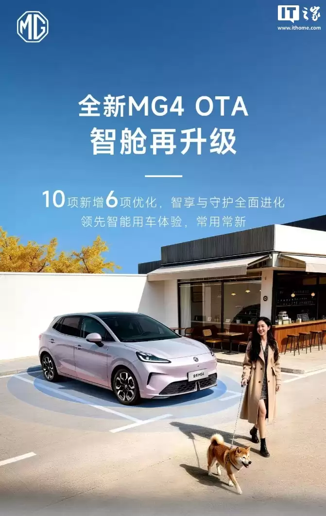�복�Զ��������ڱ�ģʽ�ȹ������ߣ���������ȫ�� MG4 ӭ OTA ����