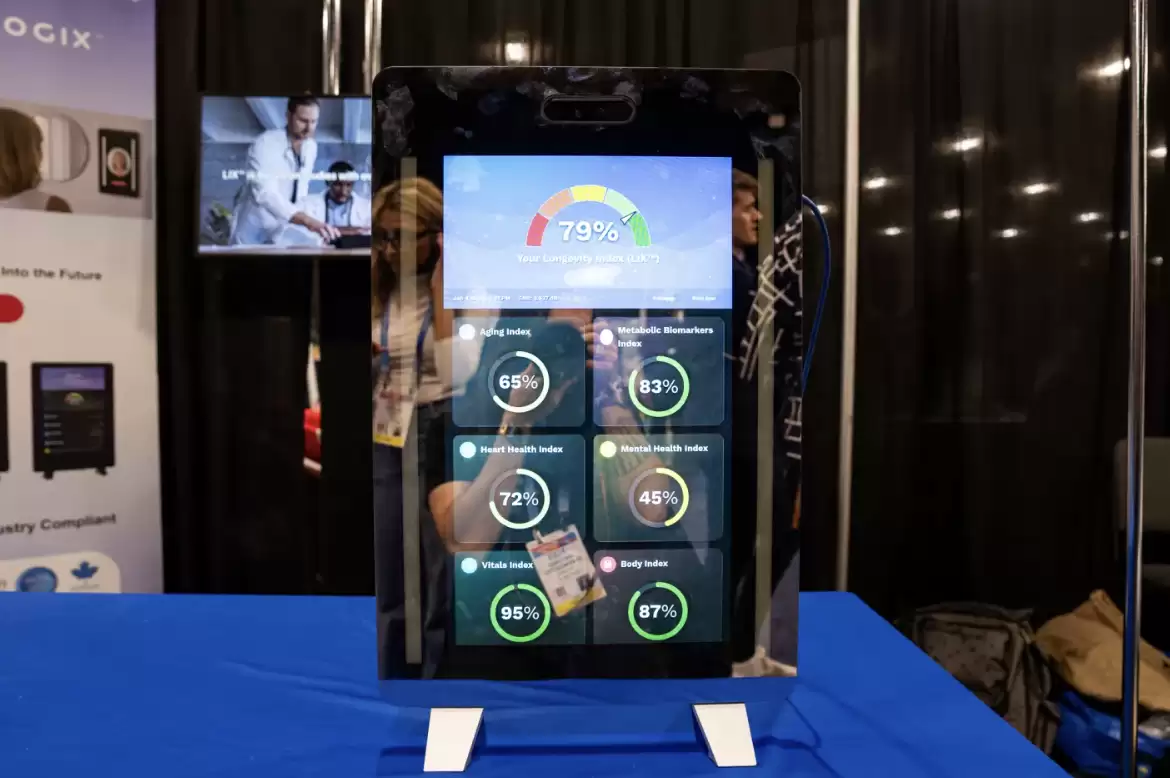 ����������ࣺNuralogix Longevity Mirror ���ܾ������� CES 2026���ɡ�ɨ����ȡ�������֡�