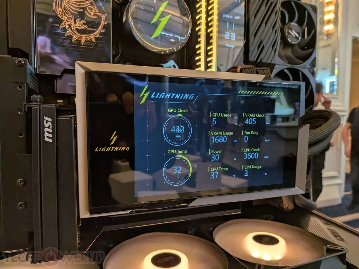 ȫ���� 1300 �ţ�΢����ǿ�Կ� RTX 5090 Lightning Z �ǳ���40 �� VRM ����