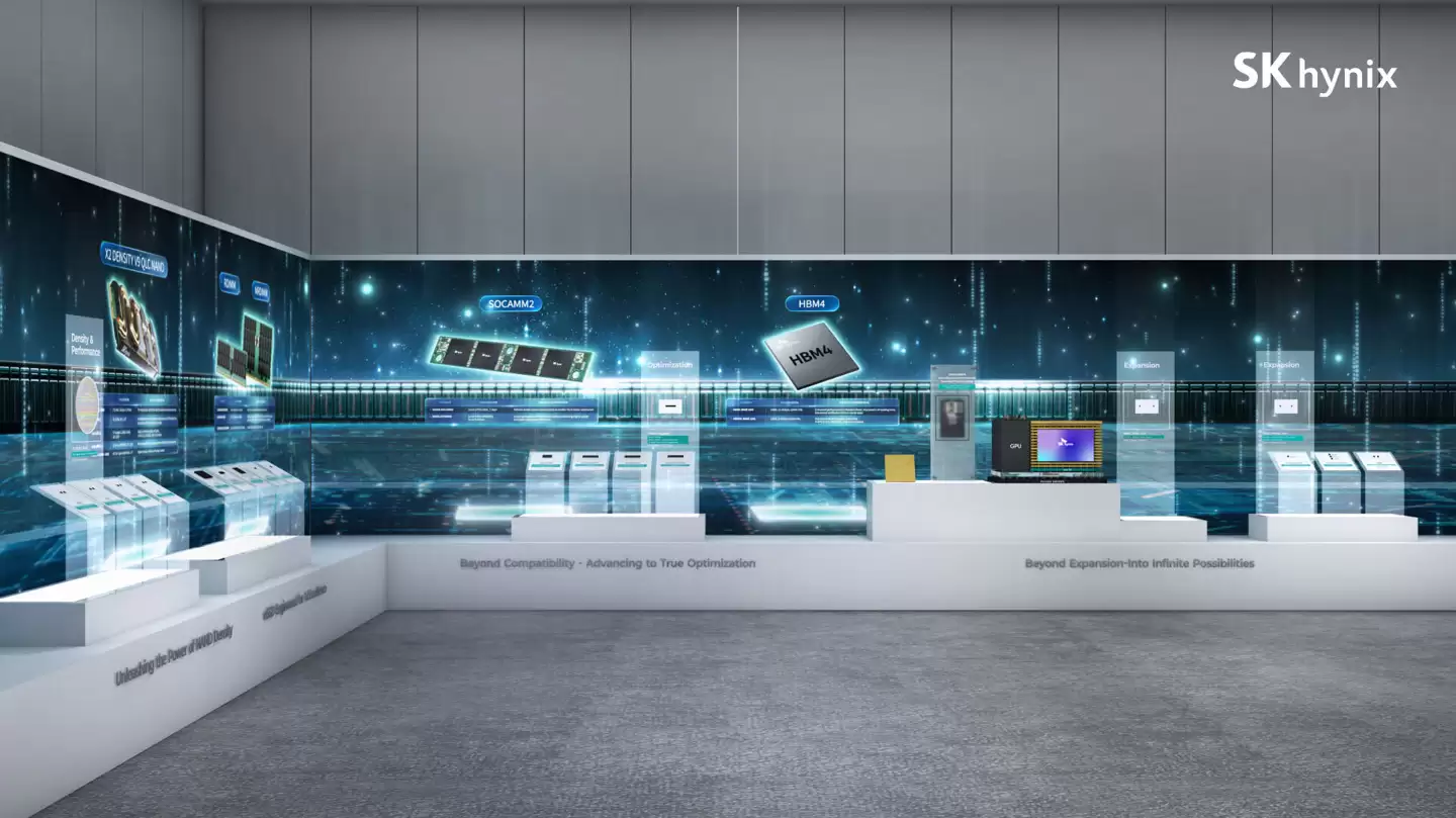 SK ����ʿԤ�� CES 2026 �ڼ��״�չʾ 16 �� 48GB HBM4