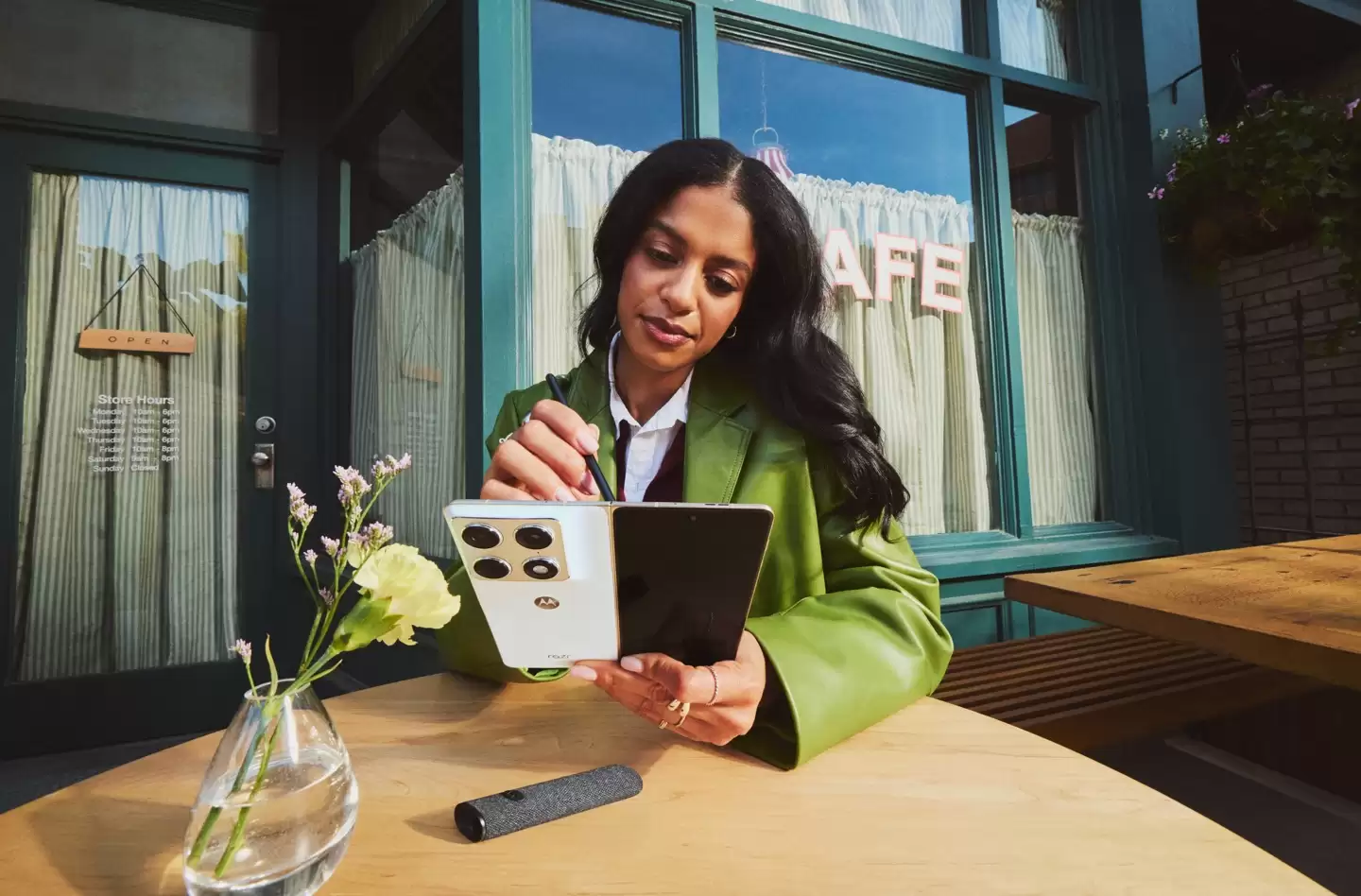 Ħ�������׿���۵��ֻ� Razr Fold ��Ⱦͼ�ع⣬֧����д��