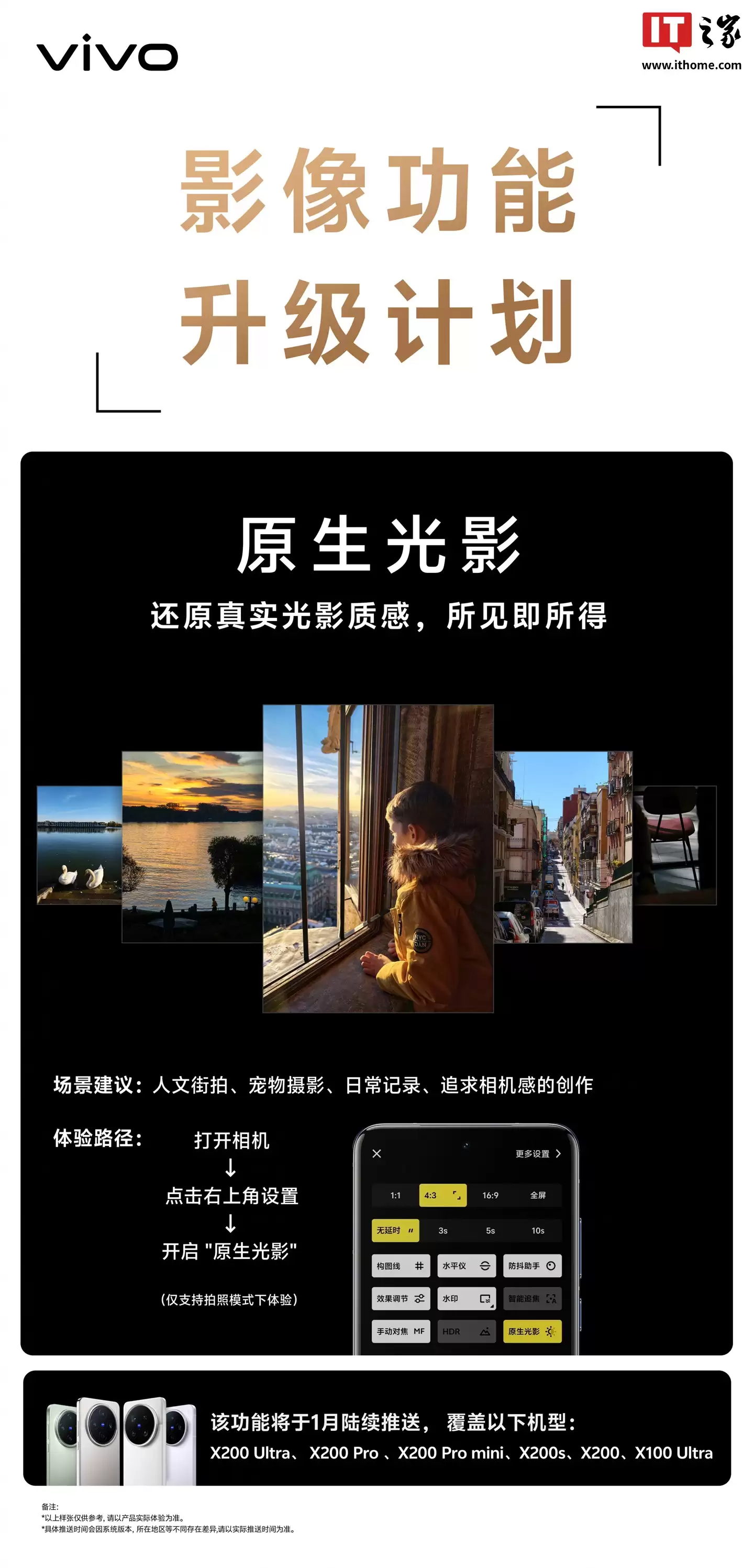 vivo X200 ϵ�С�X100 Ultra �ֻ�Ӱ�������ƻ���������֧��ȫ��ԭ����ӰЧ��