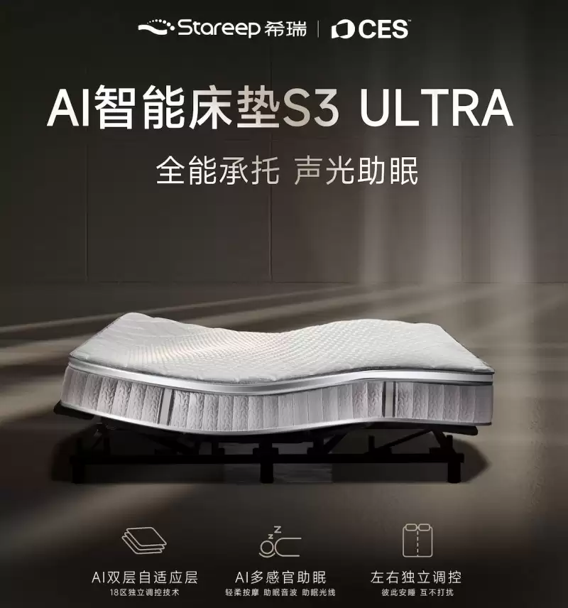 Stareepϣ������2026 CES�ֳ���AI�ع�˯�����飬�ƽ���ҵα��������