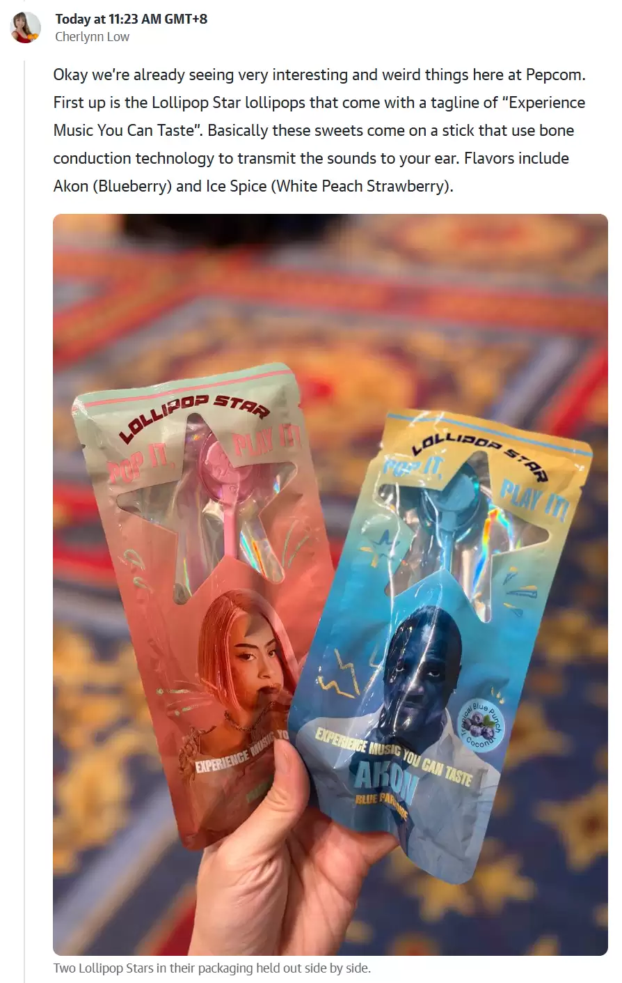 Lollipop Star����CES����ʳ�ùǴ�������������