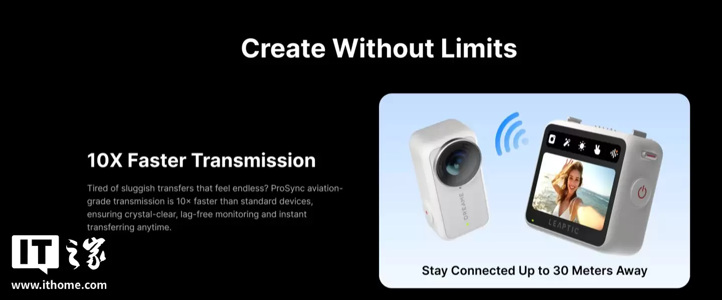 ׷�ٽ����˶���������Ƴ��׿��Ʒ Leaptic Cube��֧�� 8K 30 ֡¼��