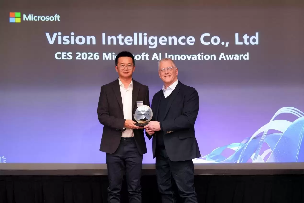 δ������ȫ��Ʒ��viaim��½CES 2026�����ȫ����AI�칫��̬��ͼ��