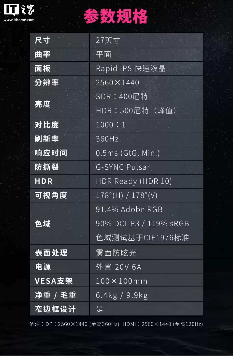 ΢�ǡ�MPG 272QRF X36��27 Ӣ����ʾ�������ϼܣ�2K 360Hz + ���ߴ�������4999 Ԫ