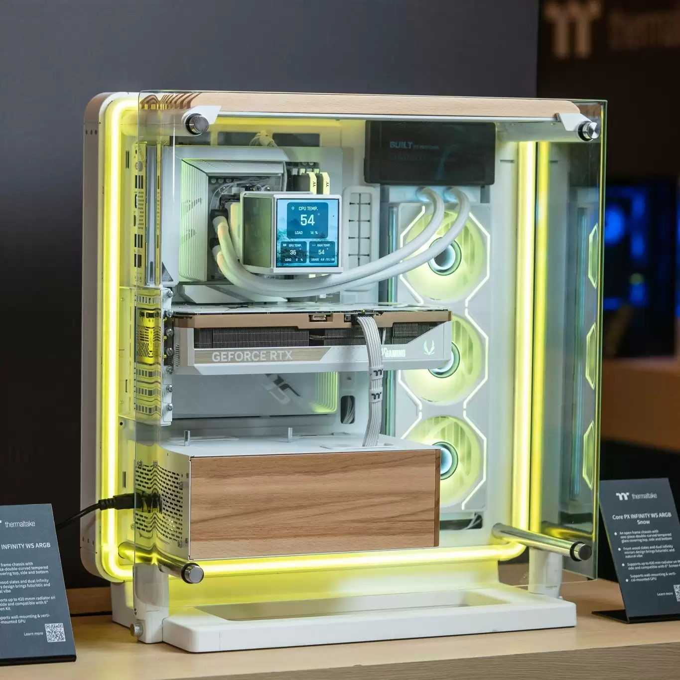 ��Խ�콢���� Core PX Infinity WS ARGB ����������ʽ˫�������������ľ��װ��