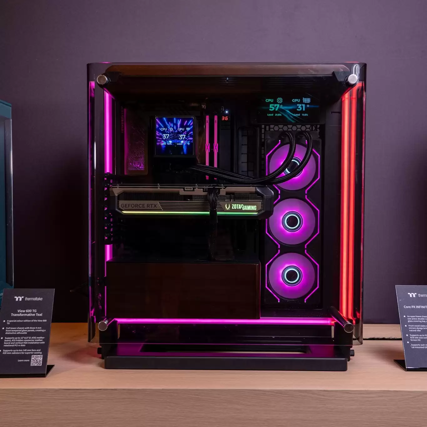 ��Խ�콢���� Core PX Infinity WS ARGB ����������ʽ˫�������������ľ��װ��