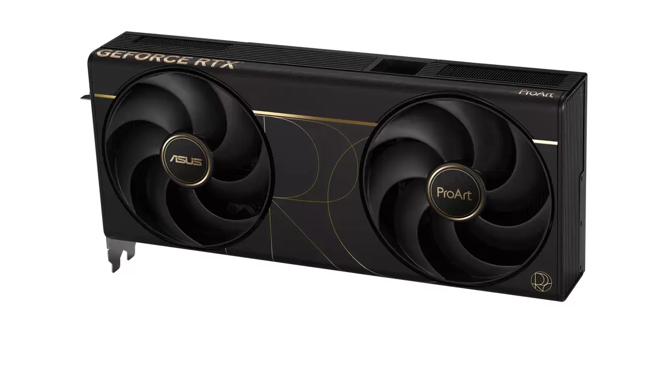 ��˶ ProArt RTX 5090 �Կ����ࣺ2.5 �ۺ񣬼��� SFF ����