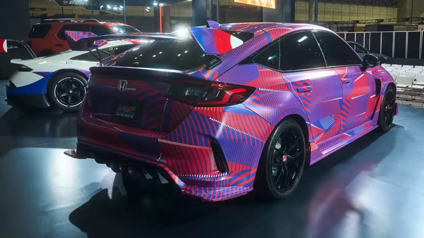 ����չʾ Civic Type R �� Prelude ���� HRC Concept ���