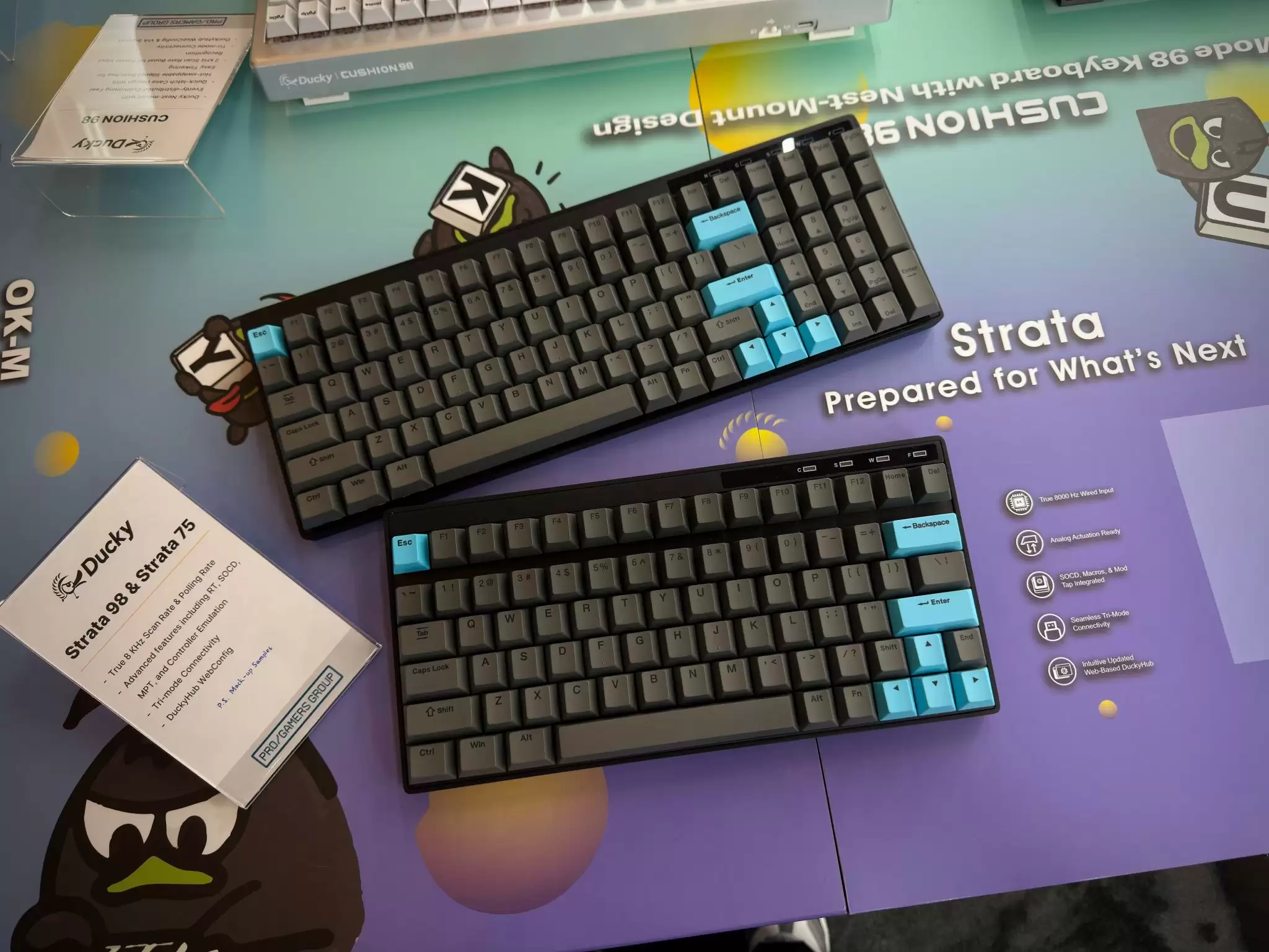 Ducky ����Ѽ CES 2026 չ��������Ʒ OK-M��Strata 98/75��CUSHION 98