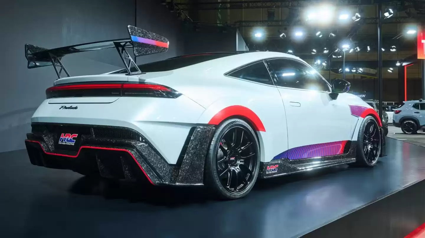 ����չʾ Civic Type R �� Prelude ���� HRC Concept ���