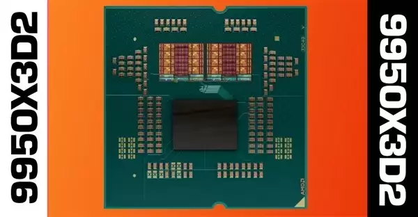 AMD����9 9950X3D2˫3D���漴������