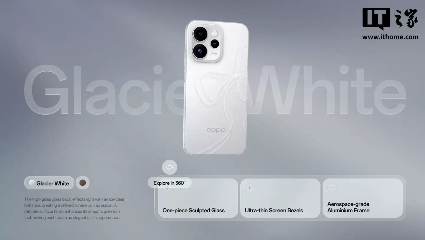 OPPO �Ƴ� Reno 15 Pro Mini �ֻ���2 ���������㣬���� 8450 оƬ