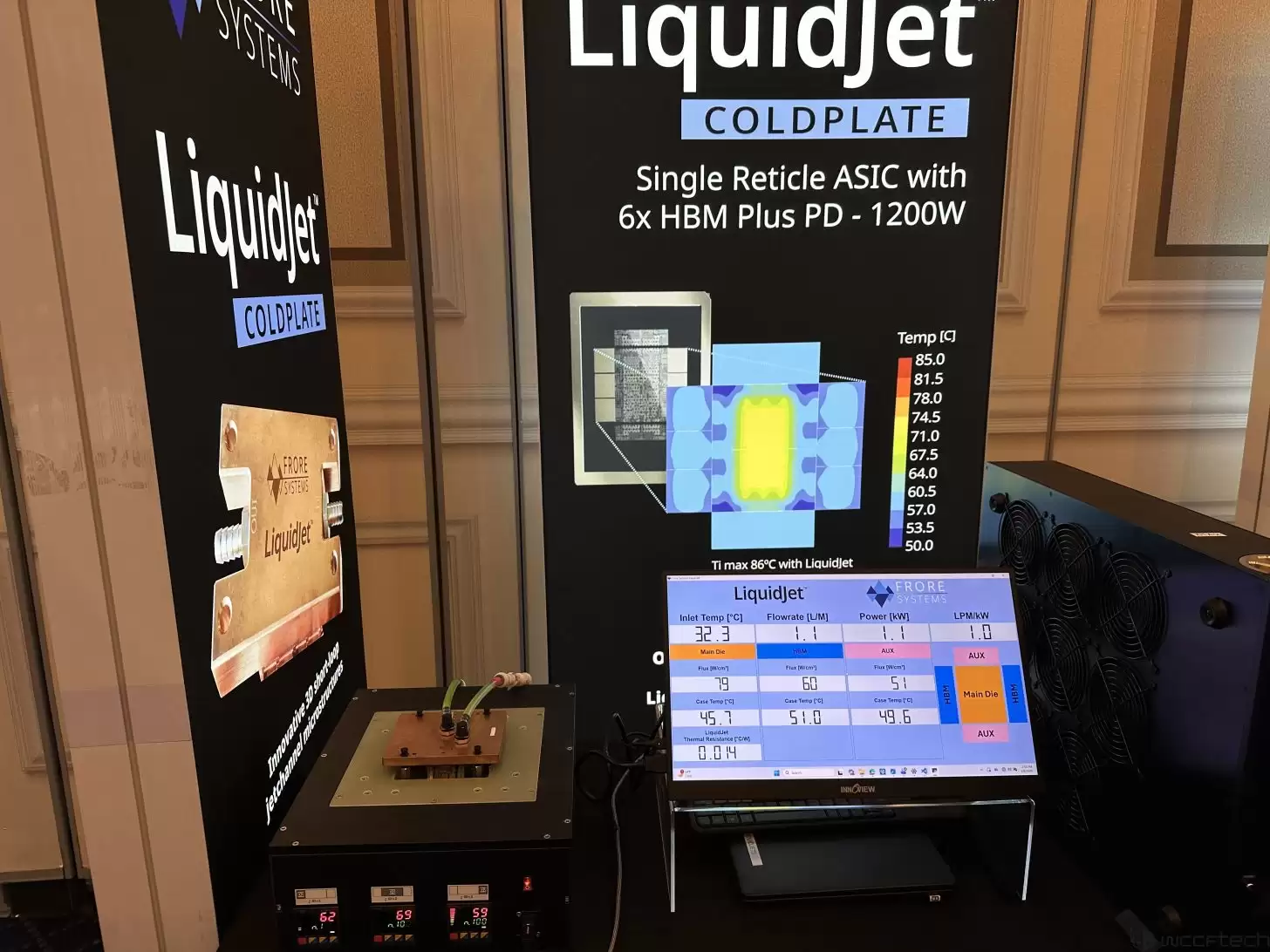 Frore չʾ LiquidJet ɢ�ȷ�����ΪӢΰ�� Rubin GPU ѹ�� 1950W ����