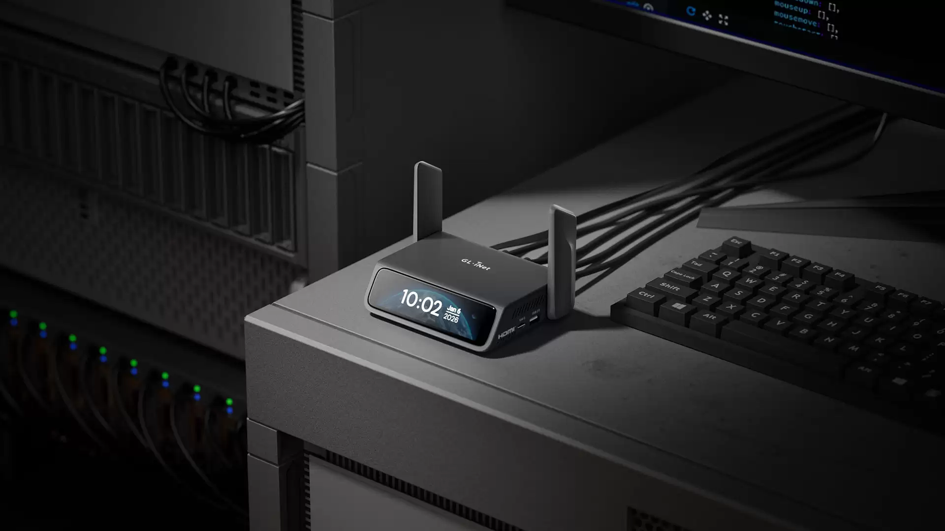 GL.iNet չʾ��������豸������ȫ���׿� 5G RedCap Զ�� KVM