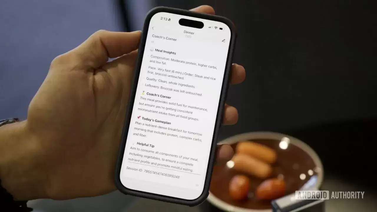 ���� Amazfit չʾ AI ��� V1TAL����¼��ĳԷ����̣��ɾ�����ʳϰ��