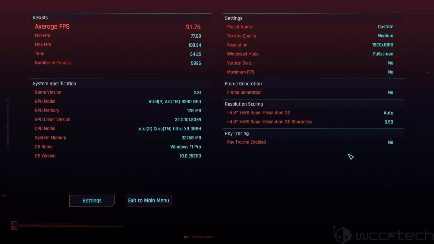 ����������ԸУ�Ӣ�ض���� Ultra X9 388H ���������ԡ�ս�� 6����� 192 FPS