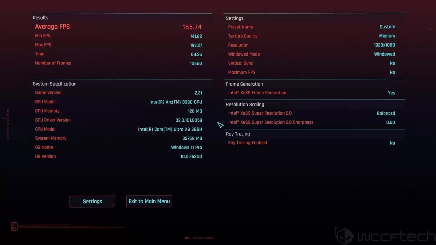 ����������ԸУ�Ӣ�ض���� Ultra X9 388H ���������ԡ�ս�� 6����� 192 FPS