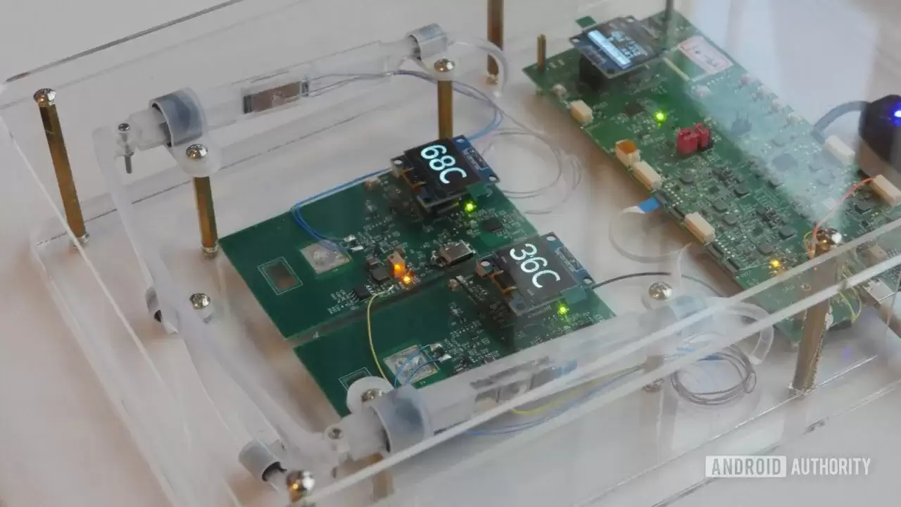 xMEMS չʾ µCooling ɢ�ȣ��ó�������������оƬ����������������