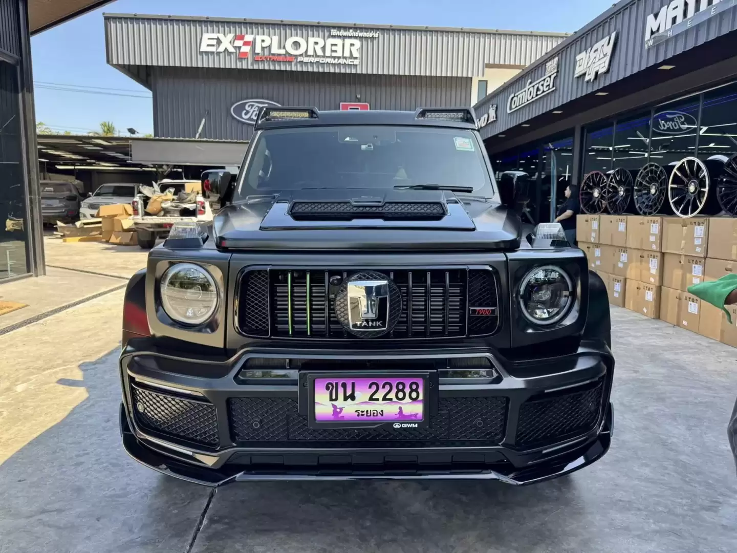 ����������̩����װ���ó���̹�� 300��������Brabus G63