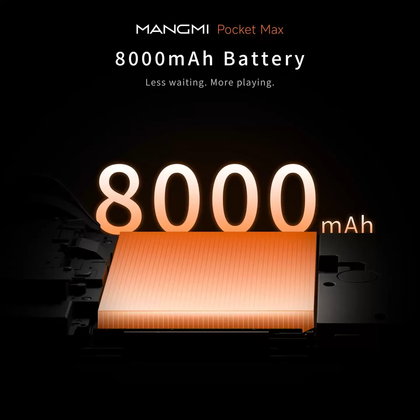 â�� Pocket Max �ƻ����� 8000mAh ��أ�֧�� 27W ��䣬�߱�����ɢ�ȷ���