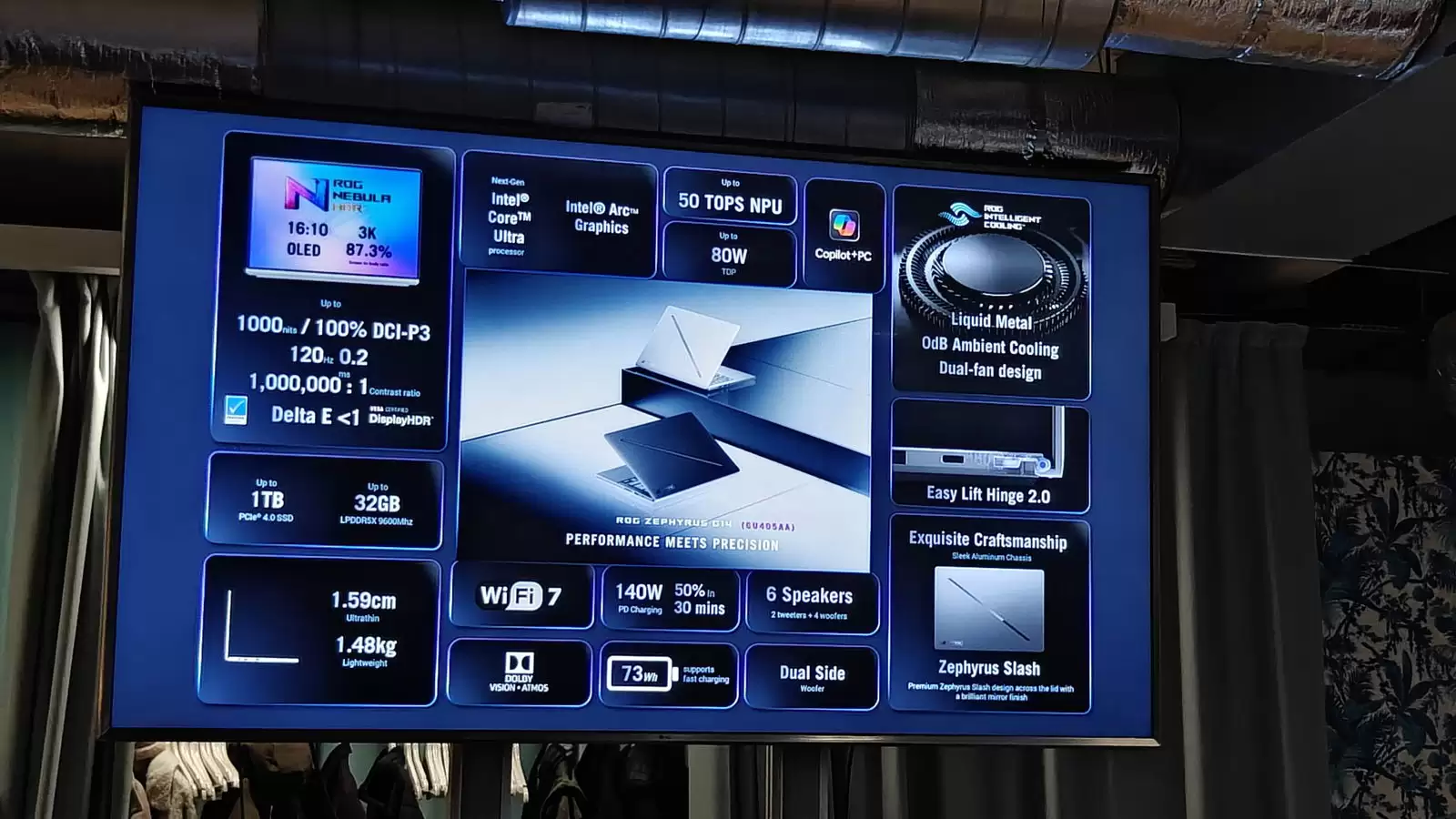 ��˶�����Ƴ� "Panther Lake H 12Xe" �� ROG �� 14 Air �ʼǱ�