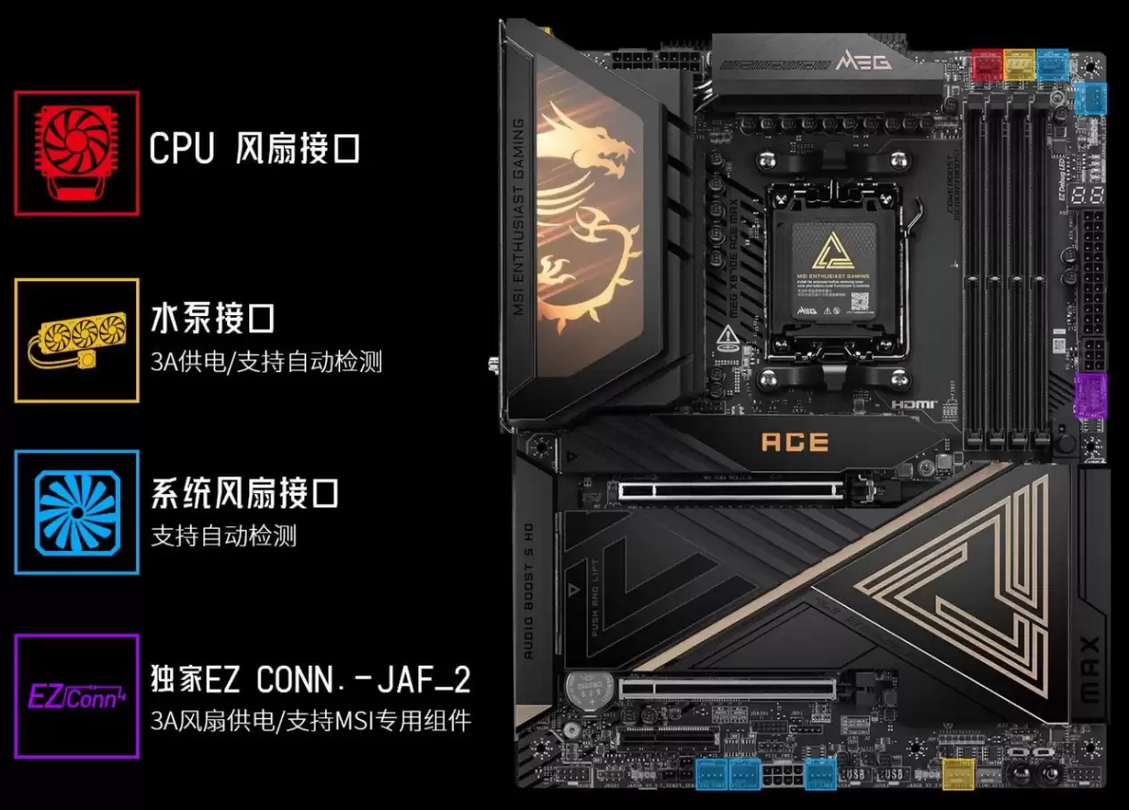 ΢��MAG X870E ACE MAXս�������׷�������AM5ƽ̨�±��