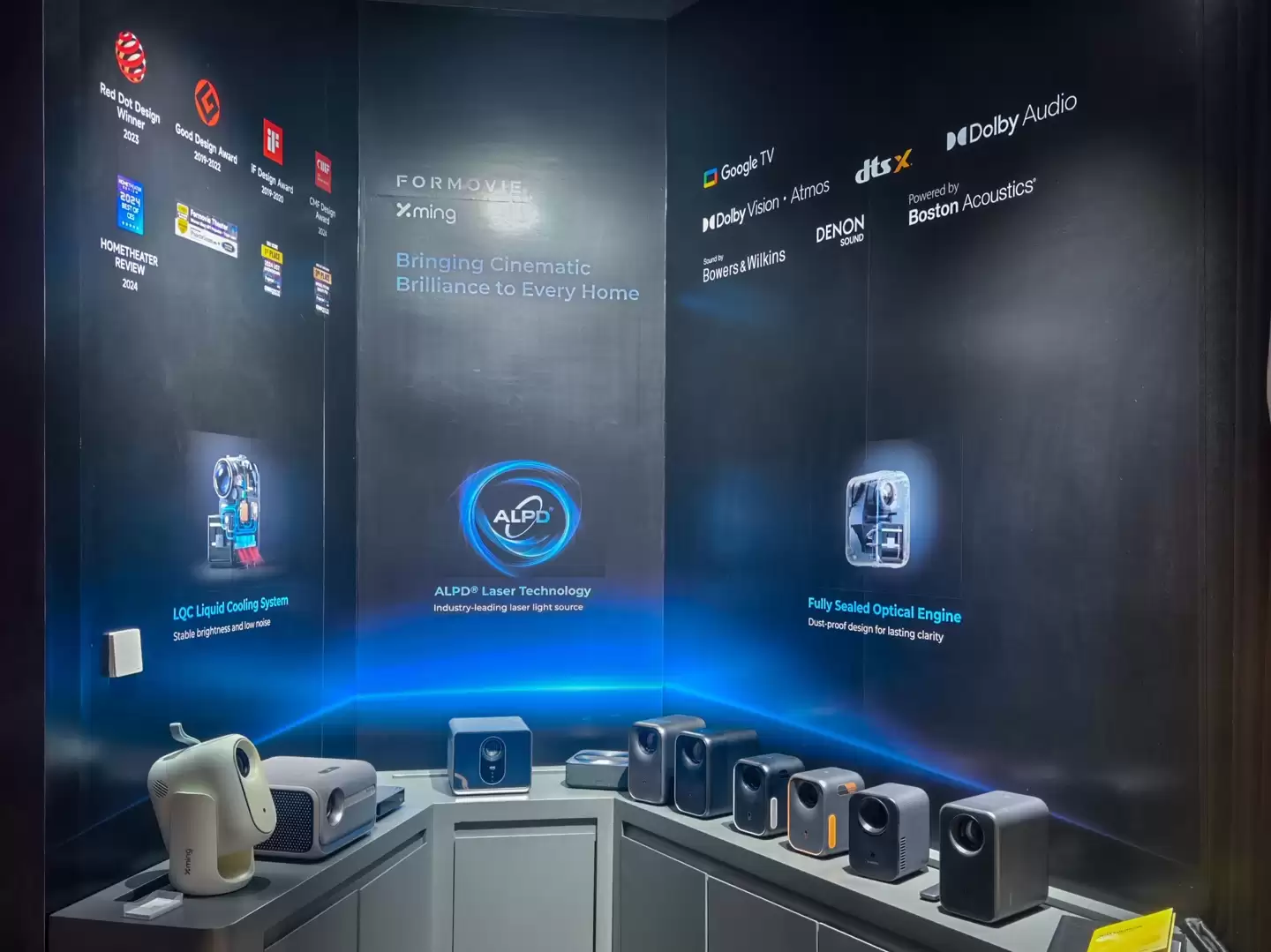 ����С�� CES 2026 չʾҺ��ͶӰ�ǣ�2000 ISO �������ȼ�ߵ�����