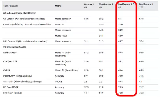 �ȸ跢��ҽ�� AI ģ�� MedGemma 1.5 4B���ɱ��ز���CT��MRI ���ܴ���