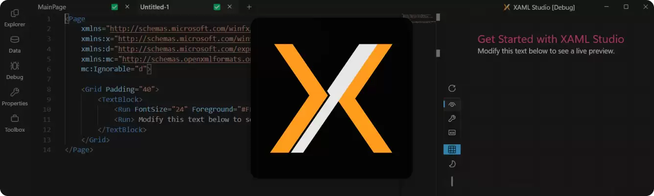΢����ԴXAML Studio 1.1֧��ʵʱUIԤ�������