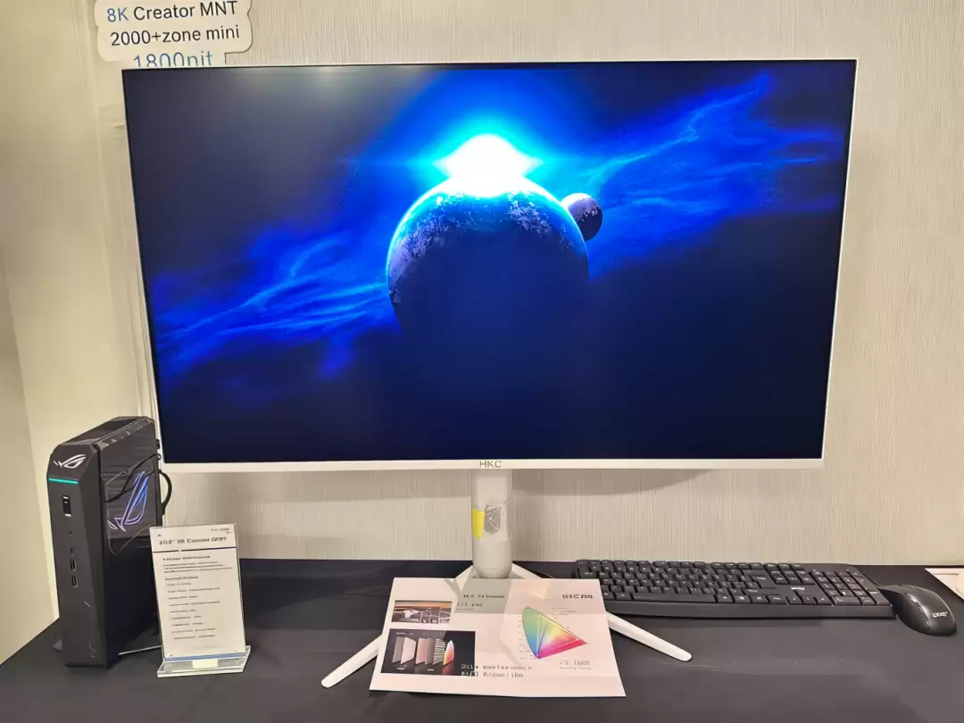 �ݿ�ȫ���׷� 36.5 Ӣ�� 8K Mini LED ��ʾ����2000 �������⣬��ֵ���� 1800nits