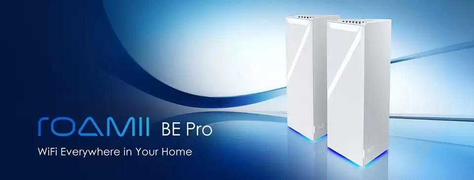 ΢�Ƿ���Wi-Fi 7��ƵMesh·����Roamii BE Pro