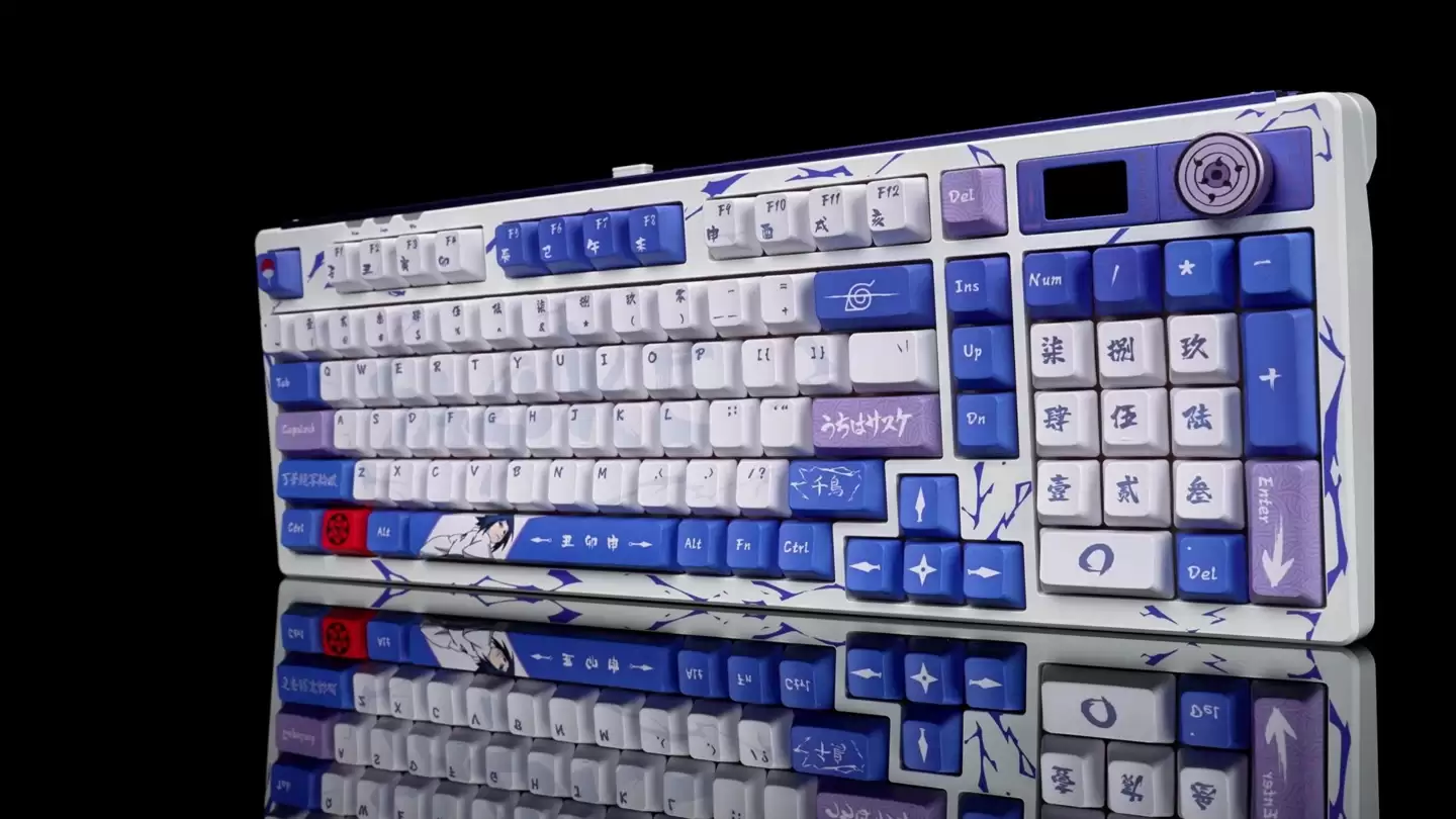 瓦尔基里推出《火影忍者疾风传》联名 VK99 双模磁轴键盘,到手价 594.15 元 瓦尔基里推出《火影忍者疾风传》联名 VK99 双模磁轴键盘,到手价 594.15 元