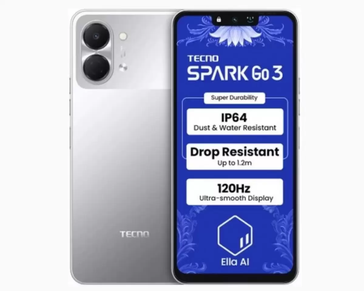 ���� Tecno Spark Go 3 �ֻ����ࣺ�Ϲ�չ�� T7250 оƬ��4GB �ڴ� +64GB �洢�ռ�