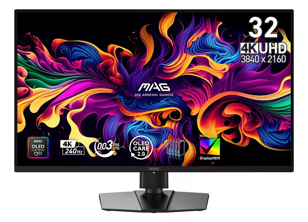 ΢������ MAG 321UP QD-OLED X24 ��ʾ����DarkArmor����������˫�����ӳ�