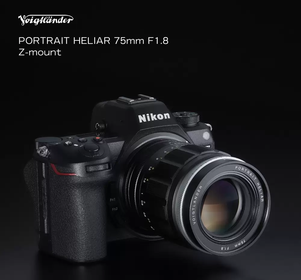 ���״��Ƴ� Portrait Heliar 75mm f/1.8 ȫ�����ֶ���ͷ���ɿ���ɢ�������� RF/Z/E ����