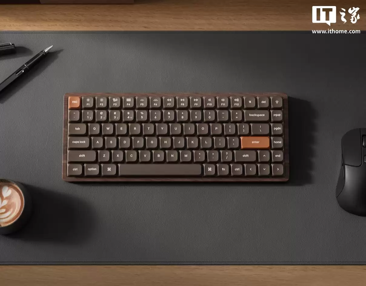 Keychron �����Ƴ� K3 Max ȫľ���е���̣����ú���ľ��ǡ�Milk POM ���壬119.99 ��Ԫ